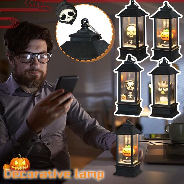 

strings halloween pumpkin lantern led wind holiday dressing supplies props optic fairy lights decoration christmas light