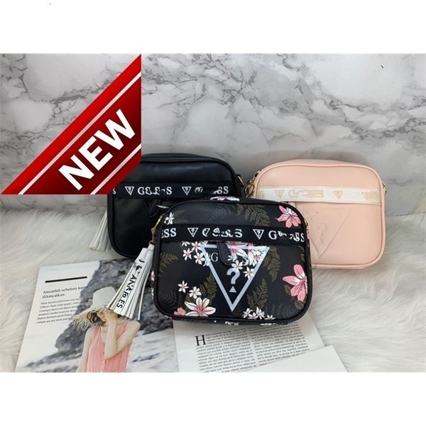 

2020 new old flower gus camera women's letter single shoulder diagonal bag