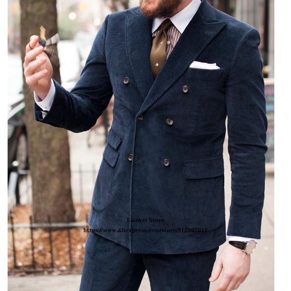 

men's suits & blazers mens slim classic velveteen 2 piece sets vintage wedding groom tuxedo male business terno masculino (jacket+pants, White;black