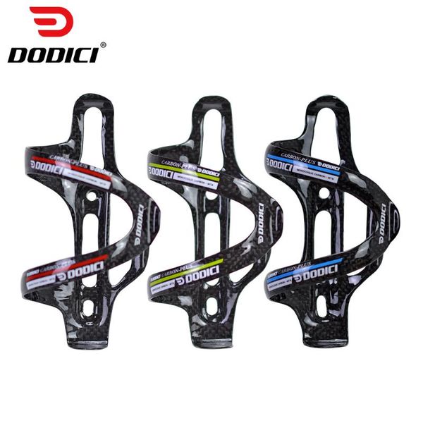 

full carbon fiber mountain bike bollte holder non-slip stabilization mtb road bicycle water bottle cage rack bottles & cages
