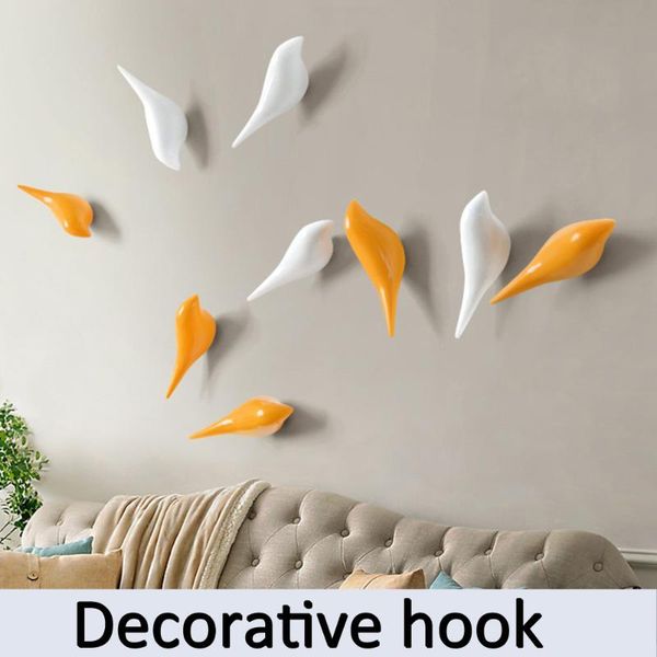 

hooks & rails creative bird hook kid bedroom decoration shop wall cute car key