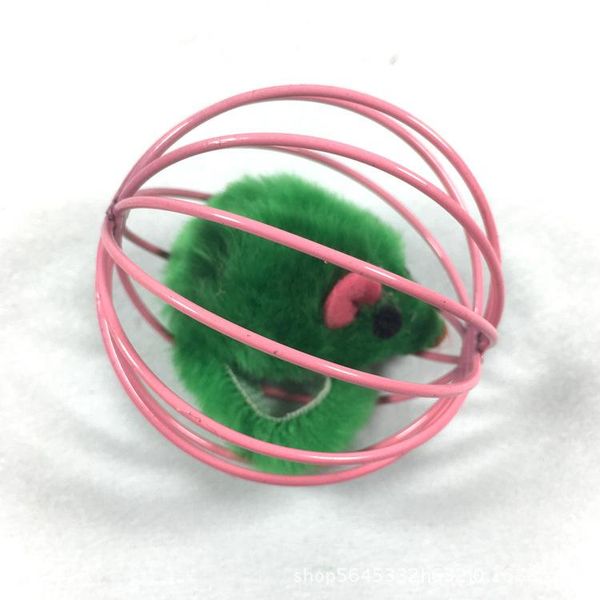 

cat toys pet dog products puzzle mouse in the cage funny