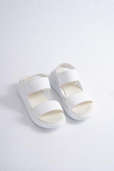 

sandals rubber detailed, Black
