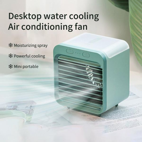 

electric fans fan portable air cooling water-cooled usb deskmini conditioning for home humidifier office bedroom purifier
