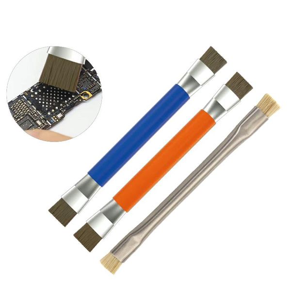 

cell phone repairing tools anti-static brush motherboard pcb cleaning dust removal mobile esd safety electronic bga rework repair