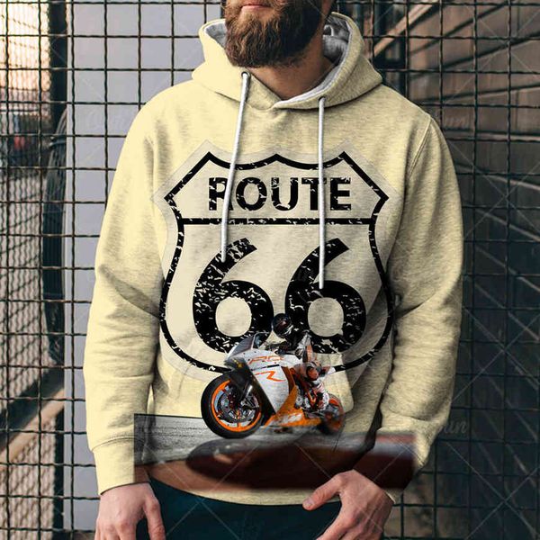 

men's loose 3d digital printed hooded sweaters h76x, Black