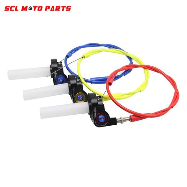 

motorcycle brakes alconstar-racing parts visual throttle grips settle & cable 22mm for pit dirt bike motocross atv