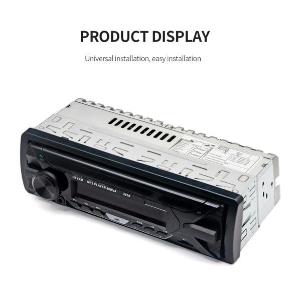

car radio stereo player digital fm usb auto multimedia mp3 audio music with colorful light & mp4 players