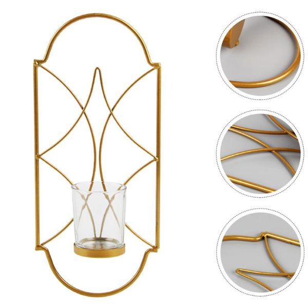 

1pc nordic creative candleholder iron candlestick hollow out decor candle holders