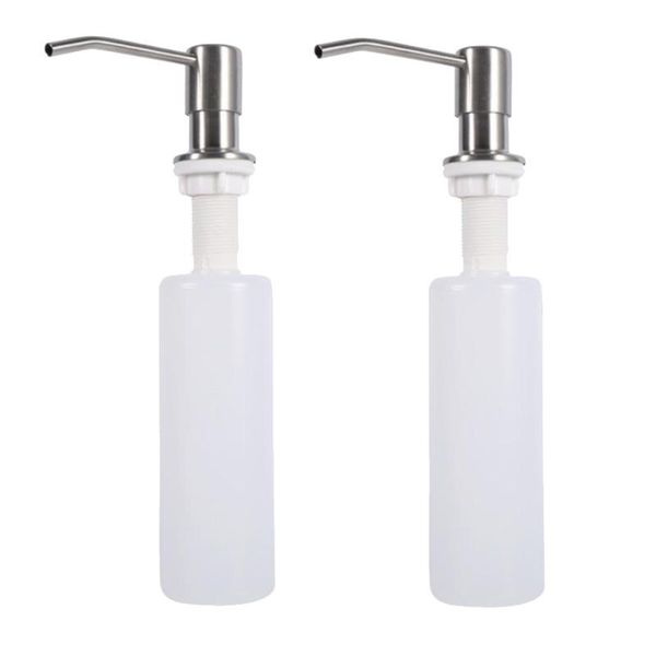 

pack soap dispenser for kitchen sink built in design dispenser,kitchen pump with bottle (300ml) liquid