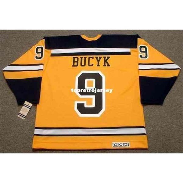

wholesale mens johnny bucyk 1964 ccm vintage home retro hockey jersey, Gray
