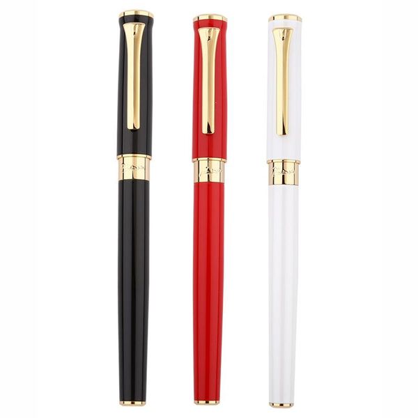 

ballpoint pens picasso 988 great pimio metal roller ball pen with refill three color office & school writing gift box optional, Blue;orange