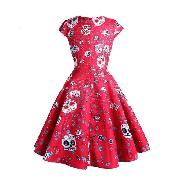 

costume halloween casual dresses spider web print wind dress, Black;gray