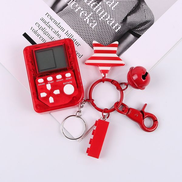 

fashion accessories 80's memory mini game keychain, Silver