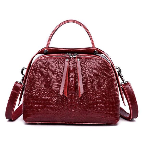 

gaohe 2021 foreign trade women's bag crocodile pattern handbag european and american fashion versatile one shoulde evening bags