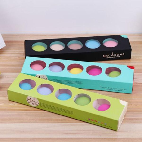 

gift wrap 30 x upscale 5 holds cake macaron boxes with clear window for wedding party box