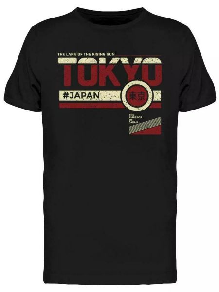 

tokyo nihon tee men's -image by shutterstock, White;black