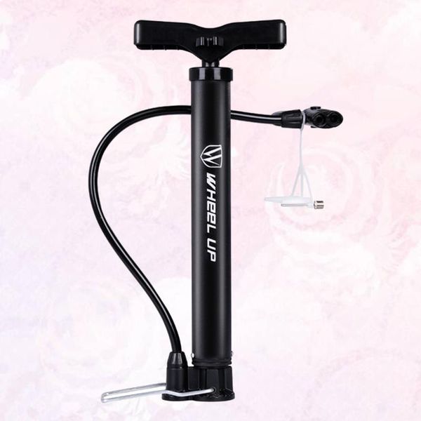 

bike pumps mini portable tire floor pump high pressure foot inflator activated black