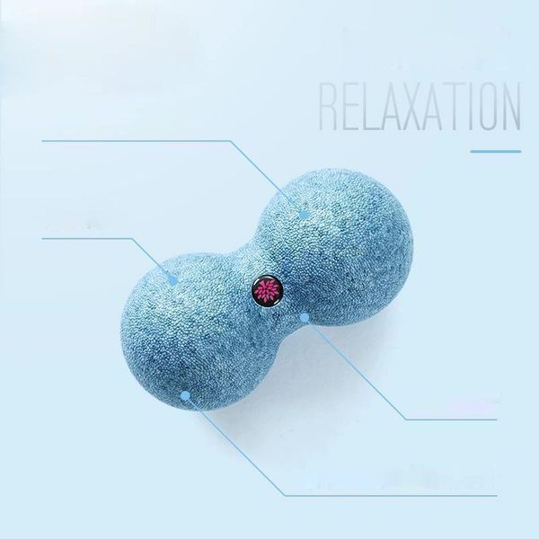 

conjoined peanut yoga ball relaxing shoulder and cervical vertebra massage deep muscle meridians fascia plantar 07jw106 balls