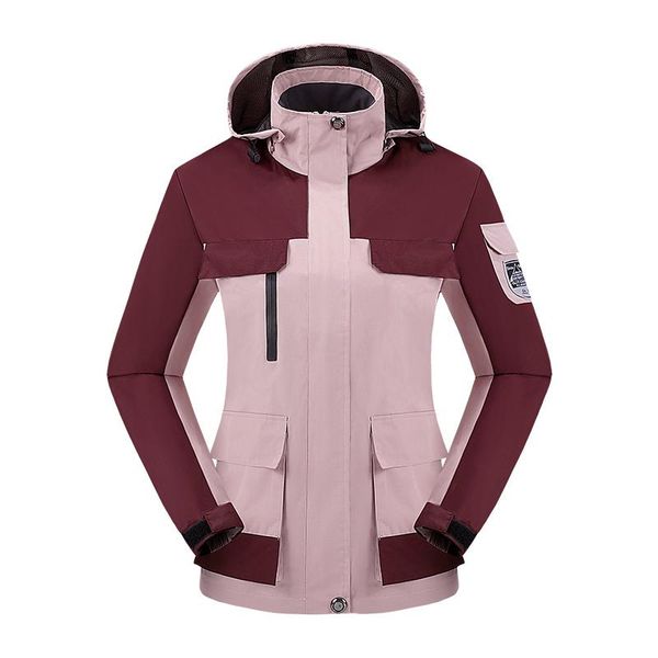 

men's jackets 2021 spring autumn men and women's thin hooded assault suit windproof waterproof mountaineering couple's coat c, Black;brown
