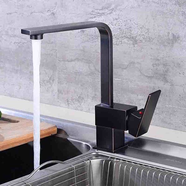

kitchen faucets l sink mixer tap black cold water g-8054r fmvv