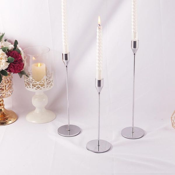 

candle holders european style wrought iron holder retro metal decoration romantic wedding table cup light dinner home deco