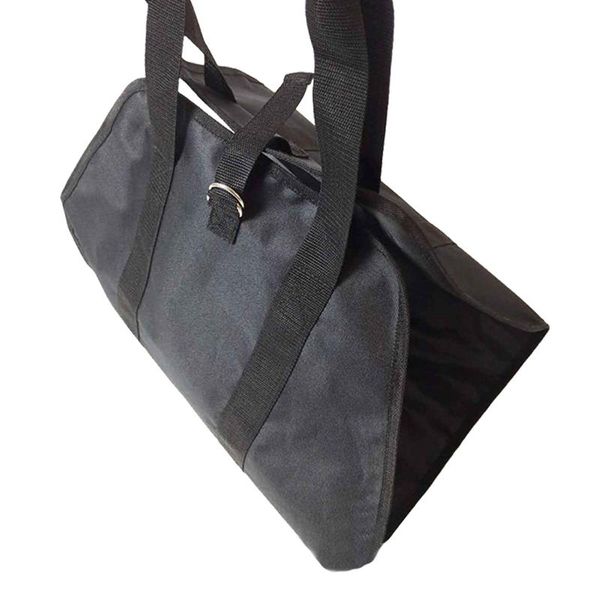 

storage bags oxford cloth waterproof firewood carrier with handles fire place large capacity log tote heavy duty carrying foldable portable