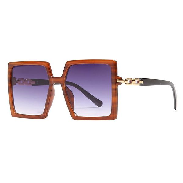 

sunglasses 2021 wood-like grain ac lens oversize frame sun glasses men and women traveling fishing uv400 protection goggles, White;black