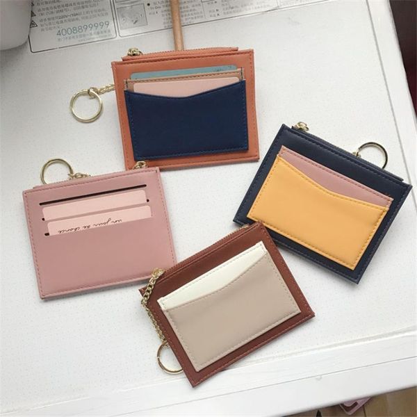 

wallets 2021 women's wallets, simple ladies clutches in japan and south korea, Red;black