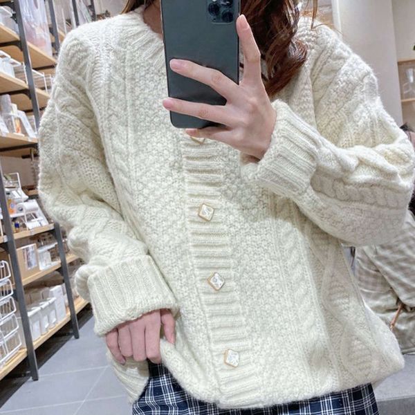 

women's jackets coats soft milk blue knitted sweater for women in autumn and winter wtfu, Black;brown