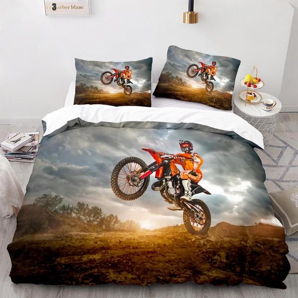 

bedding sets extreme sport off-road stunt motorcycle set single twin full  king size bed kid's bedroom duvetcover 003