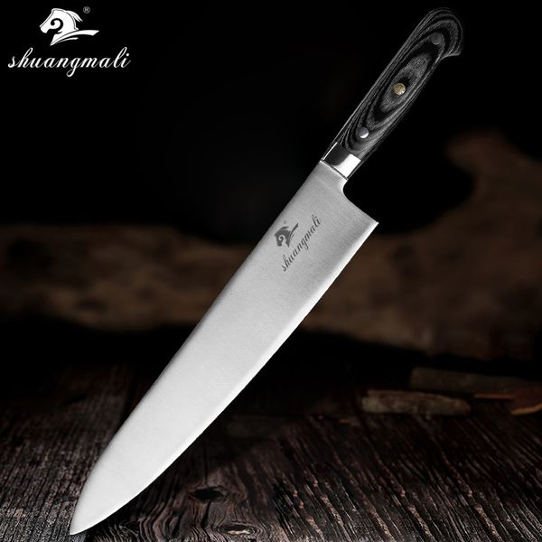 

12 inch japanese gyuto knife germany 1.4116 carbon stee kitchen cutting meat knives sharp ceaver sicing chef gyuto knife