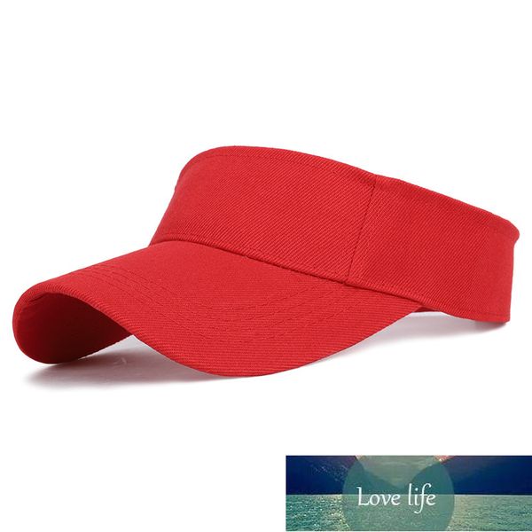 

summer autumn sports sun cap men women adjustable cotton visor uv protection empty tennis golf running sunscreen hats factory price expert d, Blue;gray