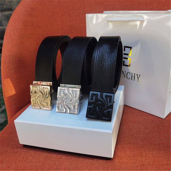 

2021 deluxe designer mens business belt size 105-125cm with box sent, Black;brown