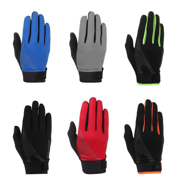 1PAIR Теплые перчатки сенсорное экран велосипедные варежки на открытом воздухе Спорт солнцезащитная защита поглоти пота унисекс мужчины лето