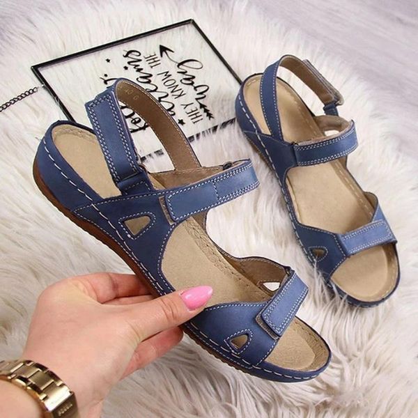 

women summer sandals flat open toe non-slip shoes woman casual platform ladies office party sandal zapatos de mujer, Black