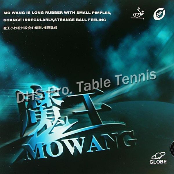 

globe mo wang long pips out table tennis rubber with sponge for racket bat raquets