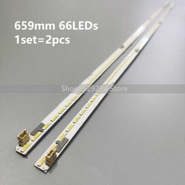 

strips kit 2 with blue type led backlight strip 66 lamp for 55lh6000