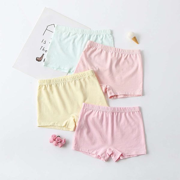 

jiefeng family girls' underwear flat angle solid color children's women's quadrangle triangle combed cotton, Camo