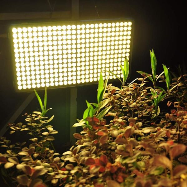 

aquariums lighting led grow lights 60w 338 leds reflector full spectrum aquarium plant light for indoor flower with external switch timer