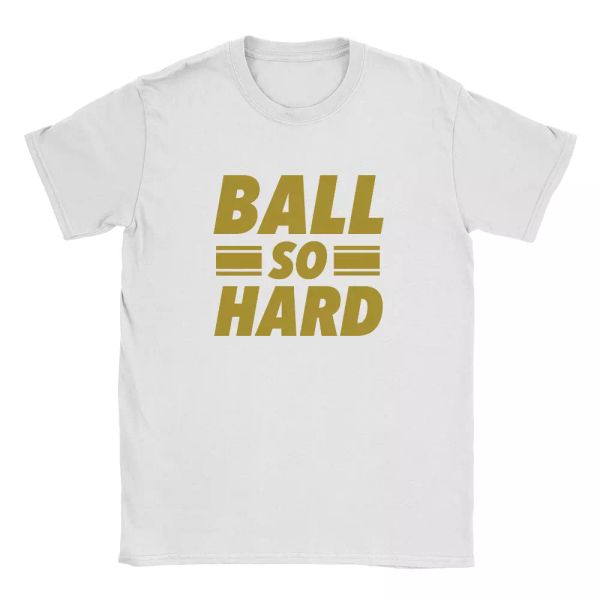 

ball so hard mens t-shirt jay z hip hop quote west music quote, White;black