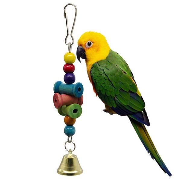 

other bird supplies parrot chewing toy anti-biting bite parrots toys and accessories cage bell for