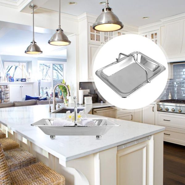 

towel racks delicate tray storage home metal dish plate tea container