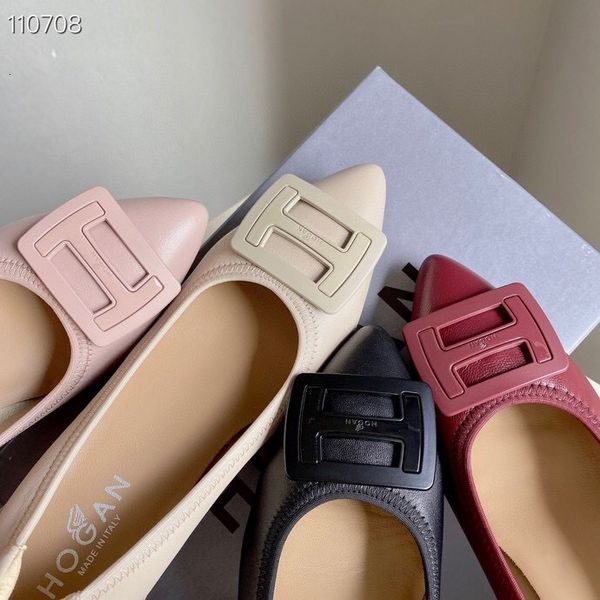 

luxury shoes italian women's sho wide sole, tired comfortable ol workplace, soft leather, not grinding feet, high heels 5 cm, Black