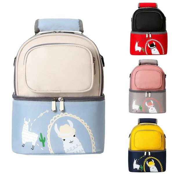 

diaper bags waterproof breast milk nursing cooler double layers baby bottle thermal insulated for mommy travel bag