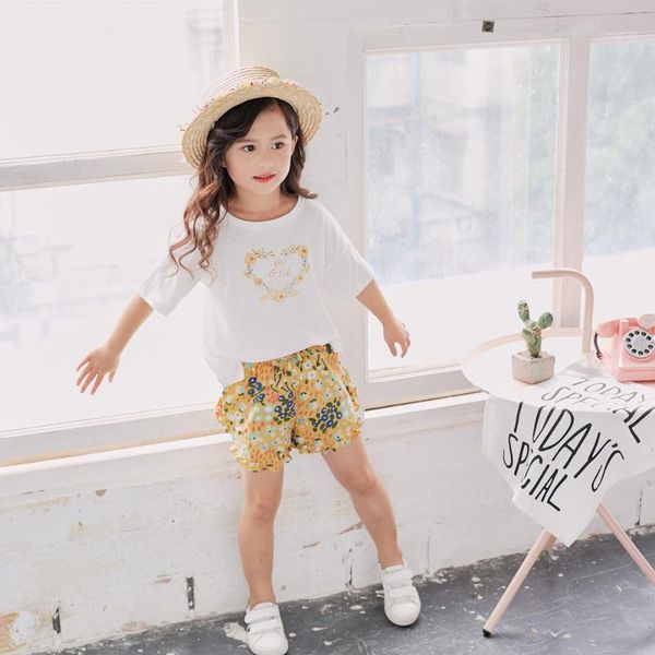 

baby girls skirt spring and summer toddler children floral beach skirts cotton pleated kids clothes for 2-8y, Blue