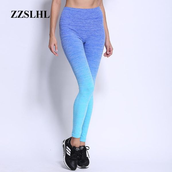 

yoga outfits tight pants suit sports gradient hanging outdoor trousers beautiful colors leggings clothing for women, White;red
