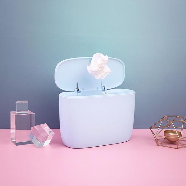 

waste bins mini deskmultifunctional trash can car bin garbage living room office kawaii dustbin for bedroom desk drash