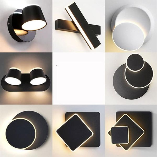 

wall lamp brother modern fixture rotating bedside led light indoor creative decoration for home bedroom living room dining