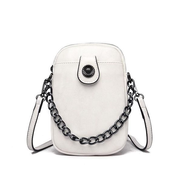 

cross body fashion designer shoulder bags retro casual women totes crossbody female leather white chain handbag for 2021
